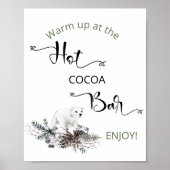 Hot Cocoa Bar Poster (Vorne)