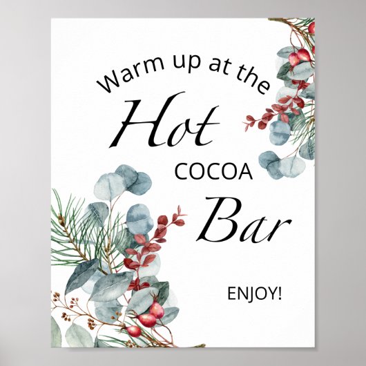 Hot Cocoa Bar Poster (Vorne)