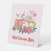Hot Cocoa Bar Sockelschild (Vorderseite)