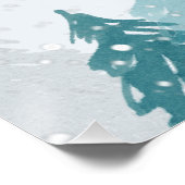 Hot Cocoa Bar Wonderland Quinceanera Warm Up Here Poster (Ecke)