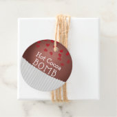 Hot Cocoa Bomb Tag Geschenkanhänger (Beispiel)