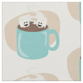 Hot Cocoa Buddies Stoff (Nahaufnahme)