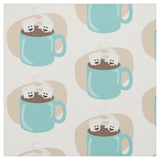 Hot Cocoa Buddies Stoff (Muster)