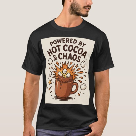 Hot Cocoa Chaos Blast T-Shirt (Vorderseite)