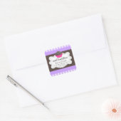 Hot Cocoa Chocolate Bombs Square Sticker (Umschlag)
