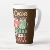 Hot Cocoa & Christmas Movies Milchtasse (Rechte Ecke)