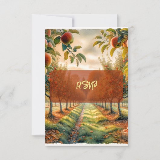 Hot Cocoa & Conversation UAWG Response Card RSVP Karte (Vorderseite)