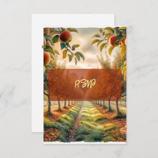 Hot Cocoa & Conversation UAWG Response Card RSVP Karte (Vorne/Hinten)