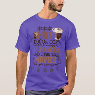 Hot Cocoa Cosy Blankets Weihnachtsmotive Weihnacht T-Shirt