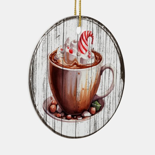 Hot Cocoa Delight - Weihnachtsschmuck (Rechts)