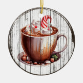 Hot Cocoa Delight - Weihnachtsschmuck (Vorne)