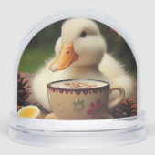 HOT COCOA DUCK SNOW GLOBE SCHNEEKUGELN (Vorderseite)