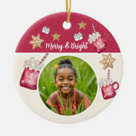 Hot Cocoa Holiday Parco Tassino Keramik Ornament