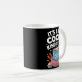 Hot Cocoa Kind Of Day Cozy Winter Drink Lover Fest Kaffeetasse (VorderseiteRechts)