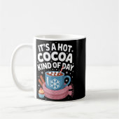 Hot Cocoa Kind Of Day Cozy Winter Drink Lover Fest Kaffeetasse (Links)