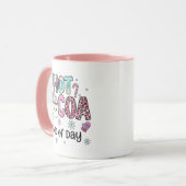 Hot Cocoa Kind of Day Tasse (Vorderseite Links)