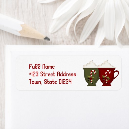 Hot Cocoa Mailing Labels (Insitu)