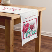 Hot Cocoa Marshmallows & Candy Cane Weihnachten Kurzer Tischläufer (Beispiel)