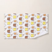 Hot Cocoa Rum Eggnog Winterurlaubsgetränke Badhandtuch Set (Handtuch)