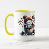 Hot Cocoa Season Snowman Tasse (Links)
