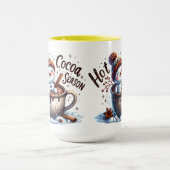 Hot Cocoa Season Snowman Tasse (Zentrum)