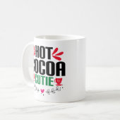 Hot Cocoa Süsse - Weihnachten Kaffeetasse (Vorderseite Links)