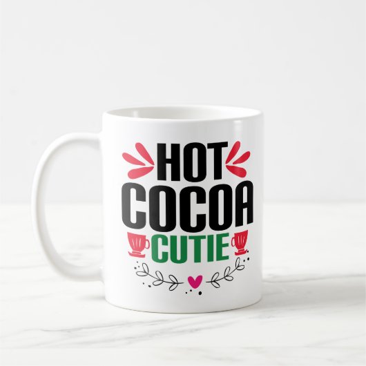 Hot Cocoa Süsse - Weihnachten Kaffeetasse (Links)