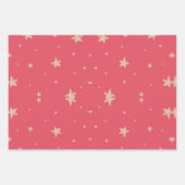 Hot Cocoa Tasse 3-Pack Weihnachtsgeschenk Wrap Geschenkpapier Set (Vorderseite 2)