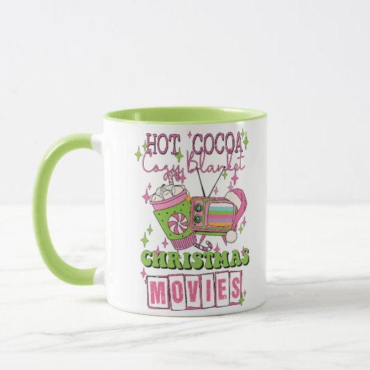 Hot Cocoa Weihnachten Tasse (Links)