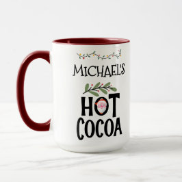 Hot Cocoa Weihnachten Weihnachten und Individuelle Tasse
