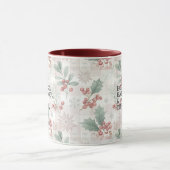 Hot Coffee Merry Christmas Tasse (Zentrum)