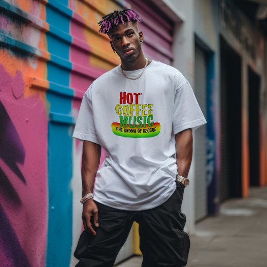 Hot-Coffee Music-T - Shirt