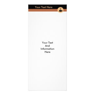 Hot Coffee Rack Card Werbekarte