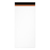 Hot Coffee Rack Card Werbekarte (Hinten)