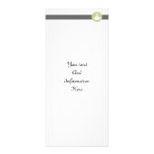 Hot Coffee Rack Card Werbekarte (Vorne)