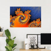 Hot Cold Triple Twirl Poster (Heimbüro)