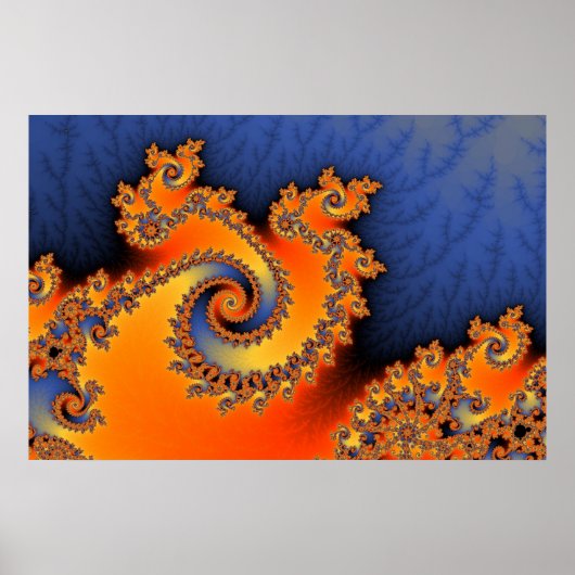 Hot Cold Triple Twirl Poster (Vorne)