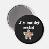 Hot Cookie Magnet (Vorderseite/Rückseite)