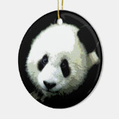 Hot Cool Chic Panda Weihnachtsbaum Ornament (Links)