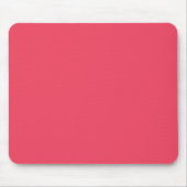 Hot Coral Pink Personalisiert Neon Lachs Hintergru Mousepad (Vorne)