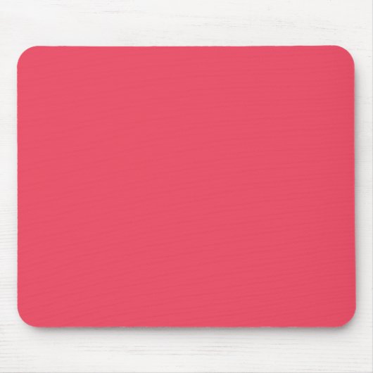 Hot Coral Pink Personalisiert Neon Lachs Hintergru Mousepad (Vorne)