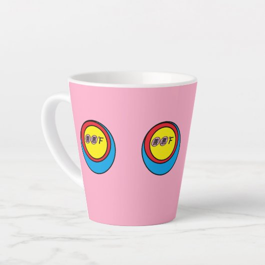 Hot Core Latte Tasse (Linke Ecke)