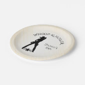 Hot Cow Girl Pappteller (Schrägansicht)