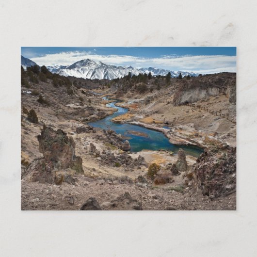 Hot Creek Gulch Postkarte (Vorderseite)