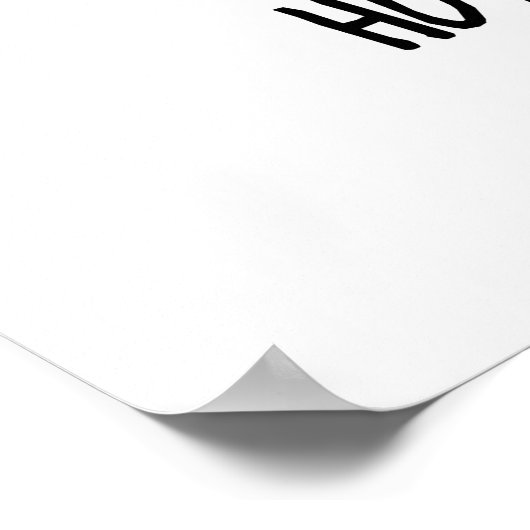 Hot Croc Colate Funny Crocodile Pun Poster (Ecke)