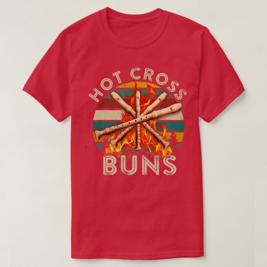 Hot Cross Buns Apparel T-Shirt (Design vorne)