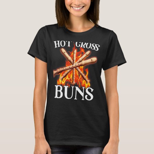 Hot Cross Buns Apparel T-Shirt (Vorderseite)