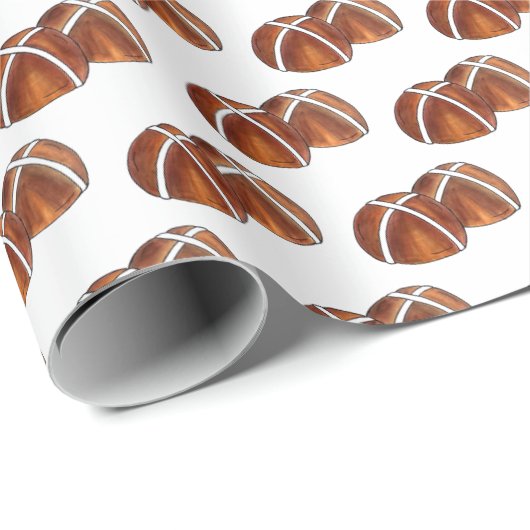 Hot Cross Buns Britische Backgebäck Geschenkpapier (Rolleneckpunkt)