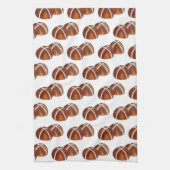 Hot Cross Buns Britische Backgebäck Geschirrtuch (Vertikal)