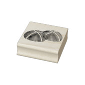 Hot Cross Buns Britische Backgebäck Gummistempel (Stempel)